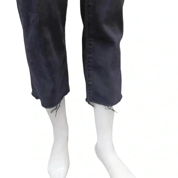 Hidden Black Raw Hem Skinny Stretchy High Rise Ankle Jeans Size 26 - Picture 5 of 12